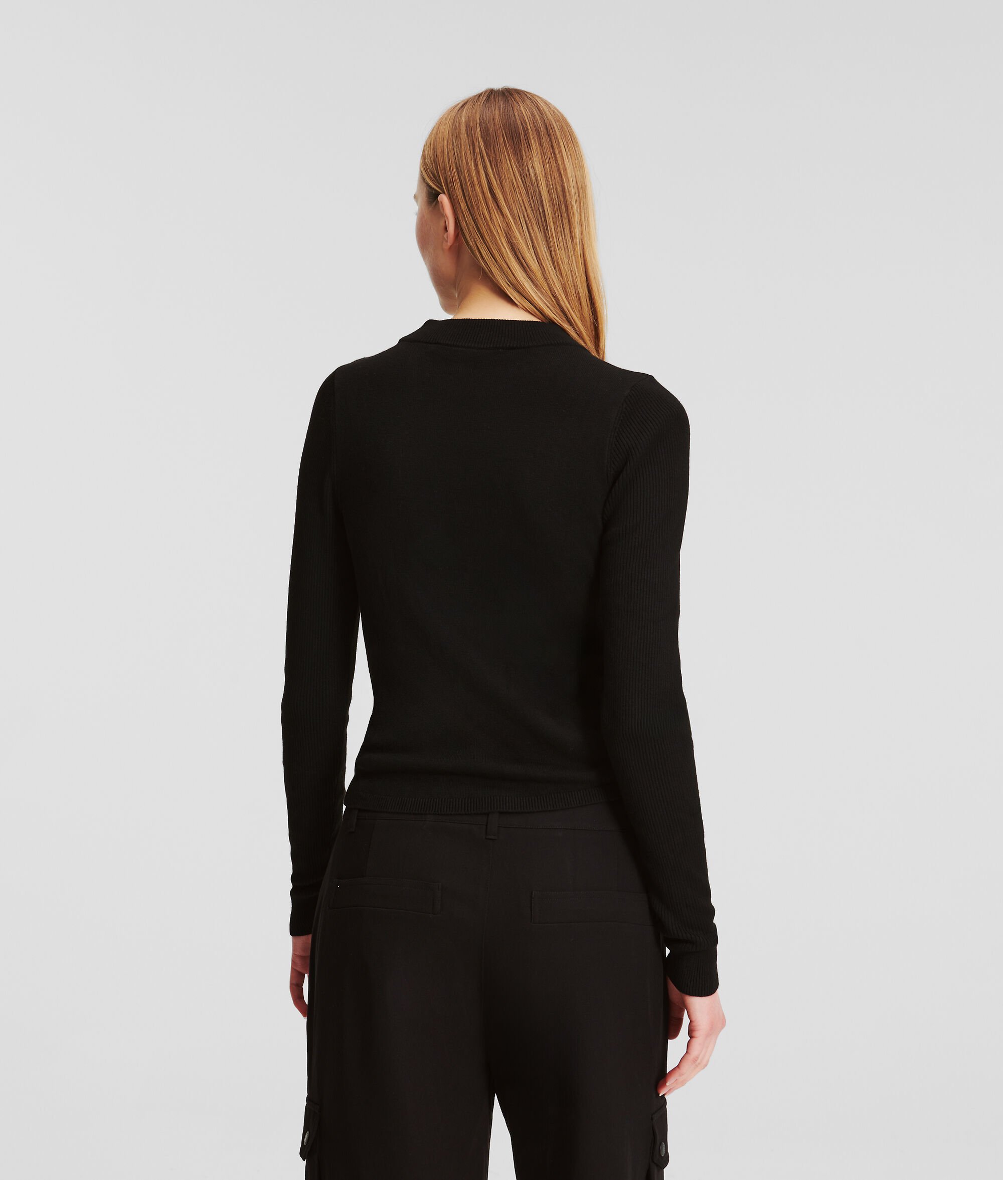 (image for) Healthy KLJ CUTOUT MOCK NECK JUMPER